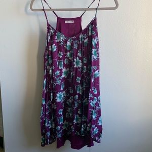 Pink/purple floral dress